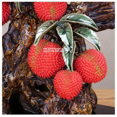 tượng sứ, tượng trung quốc, tượng cây vải, tượng cao cấp, quà tặng